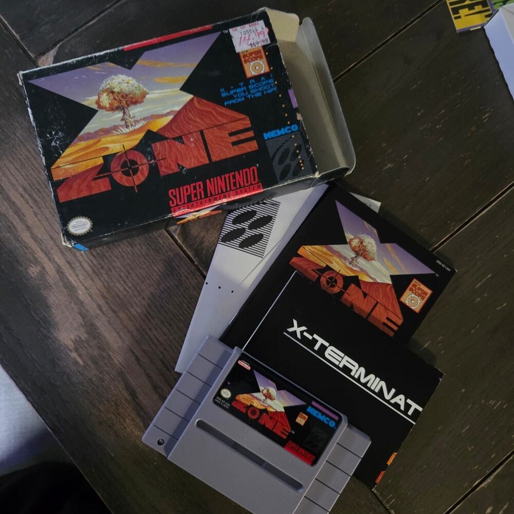 SNES X-Zone CIB